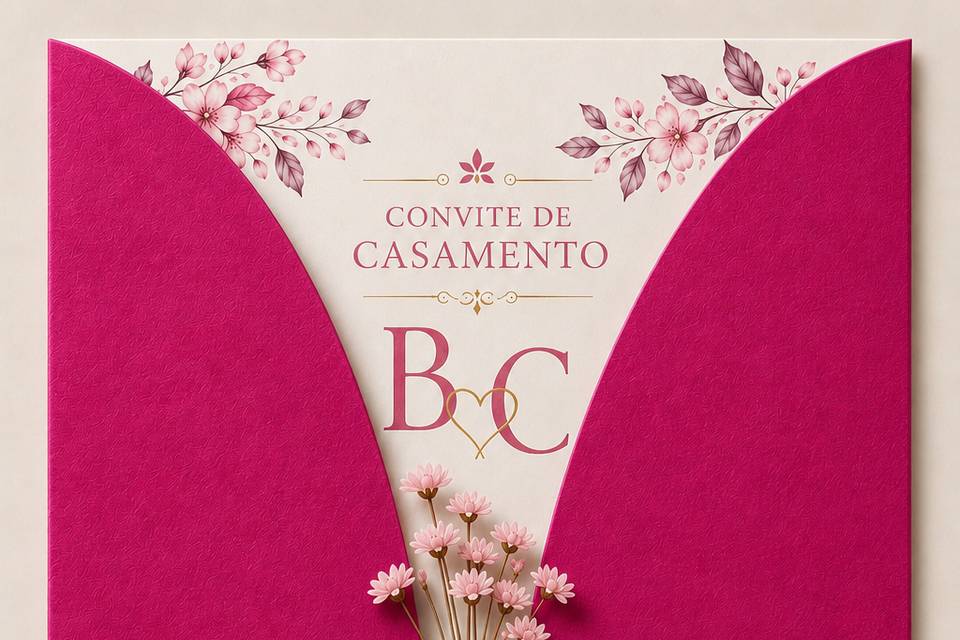 Convite de Casamento