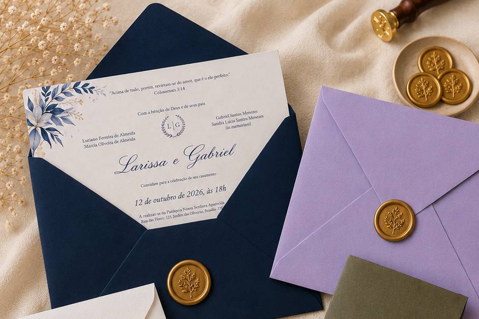 Convite de Casamento
