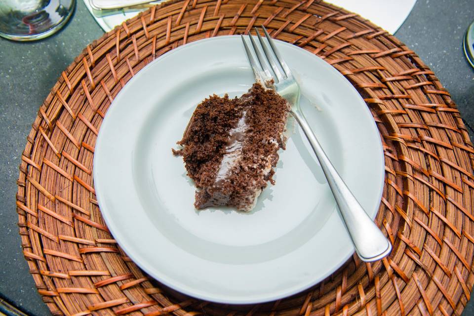 Torta de goiaba com coco