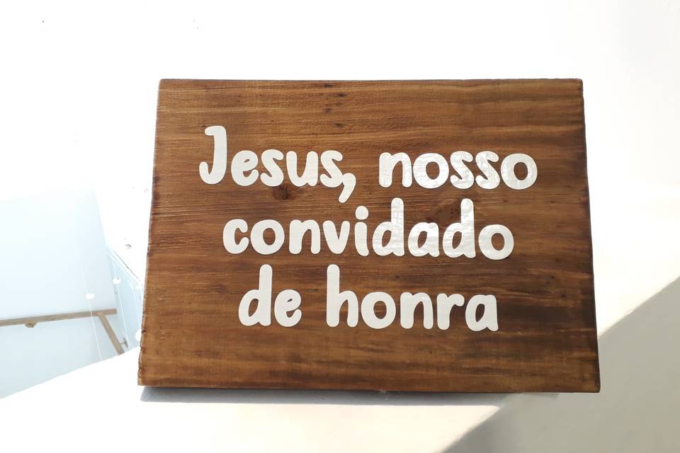 Placa para Daminha