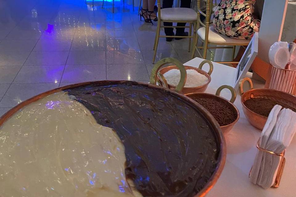 Brigadeiro no tacho