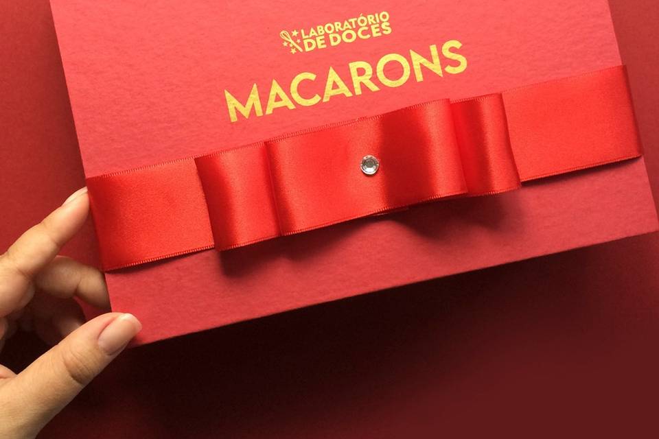 Caixa Presente 20 macarons