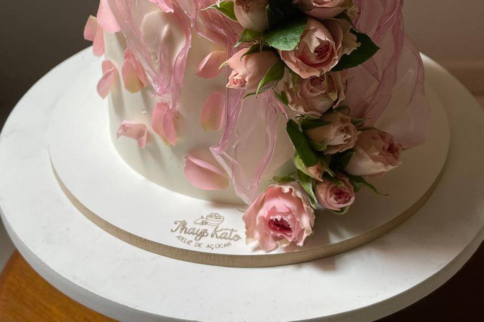 Bolo casamento civil