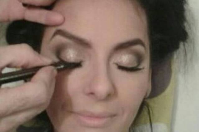 Noiva backstage