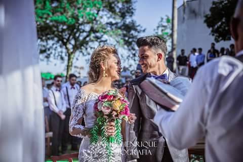 Casamento ao ar livre