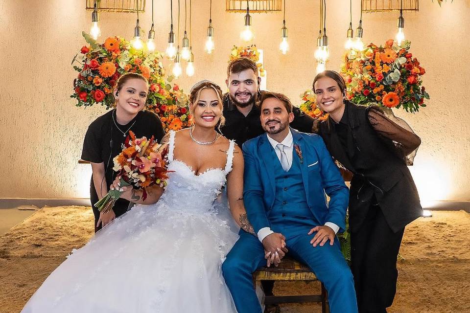 Casal abençoado