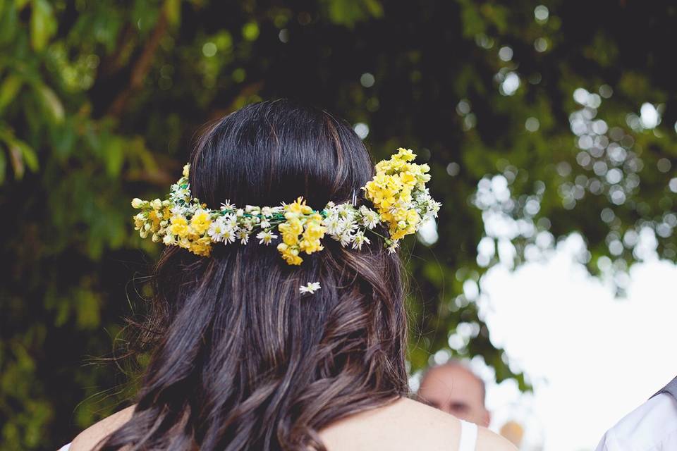 Casamento ao ar livre