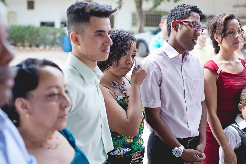 Casamento ao ar livre