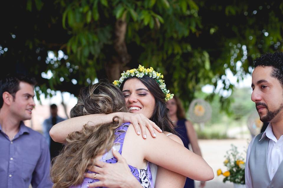 Casamento ao ar livre