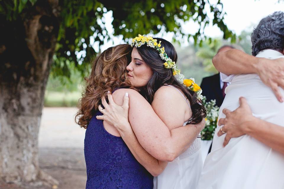 Casamento ao ar livre