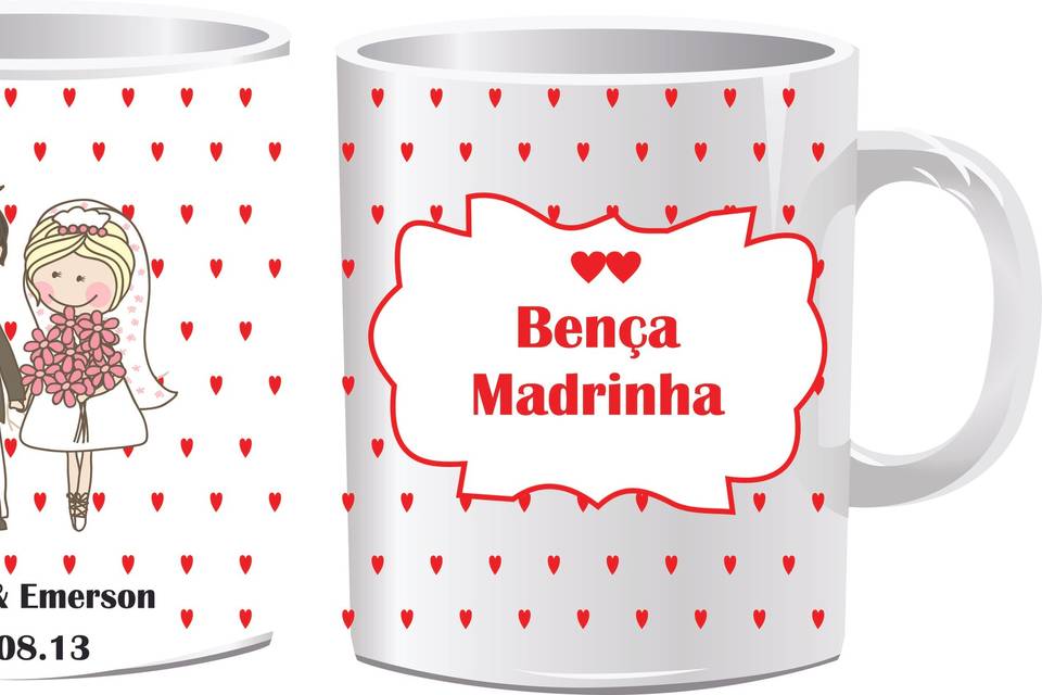 Caneca Personalizada Noiva