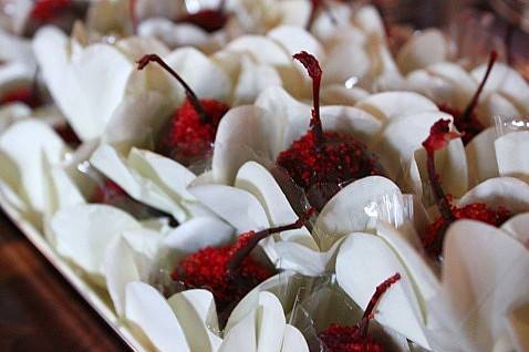 Detalhe dos doces