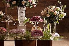 Mesa com flores