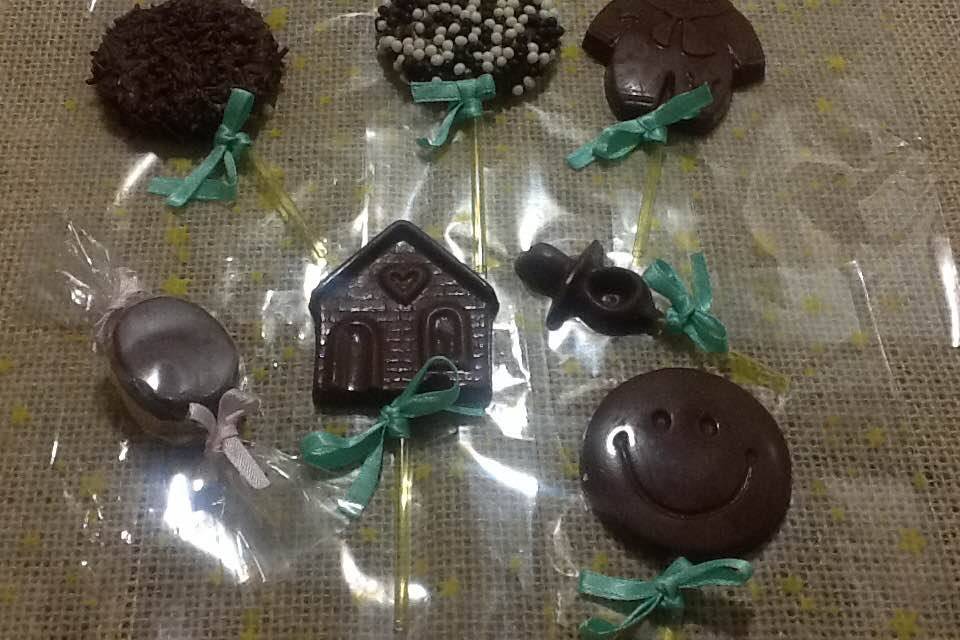 Pirulitos de Chocolate