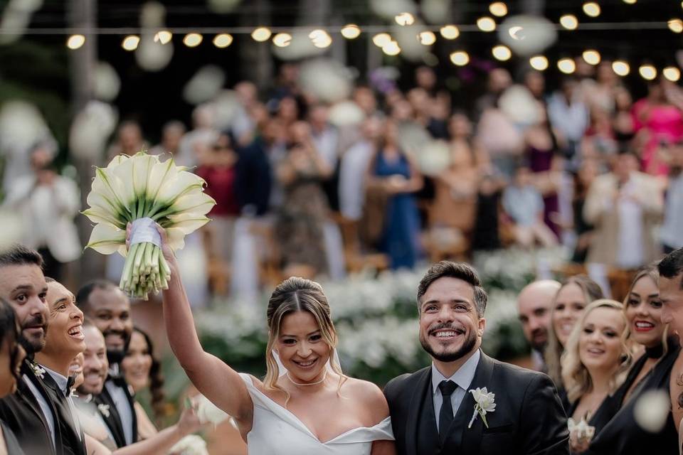 Enfim casados!!!!