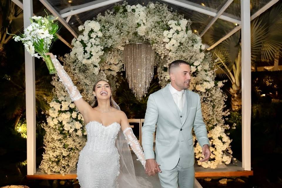 Enfim, casados!