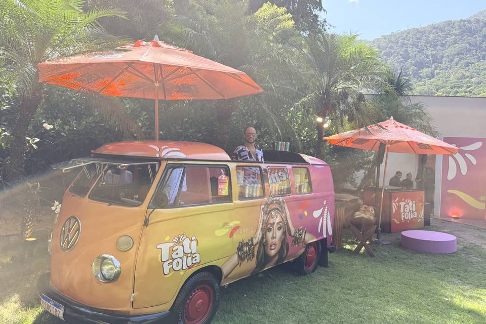 Kombi bar personalizada