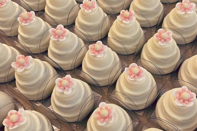 Mini bolo de chocolate