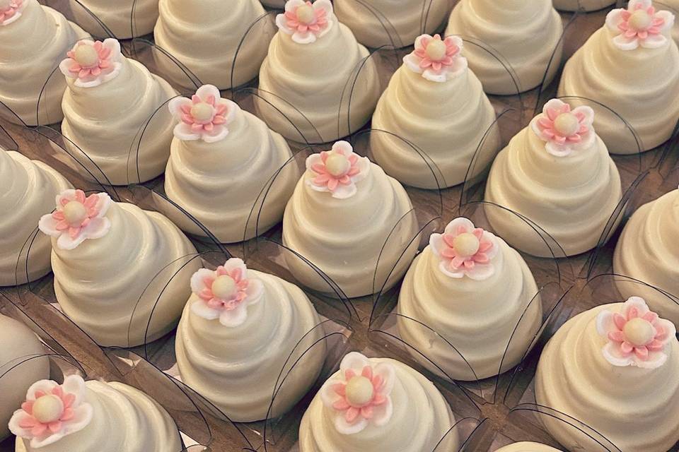 Mini bolo de chocolate