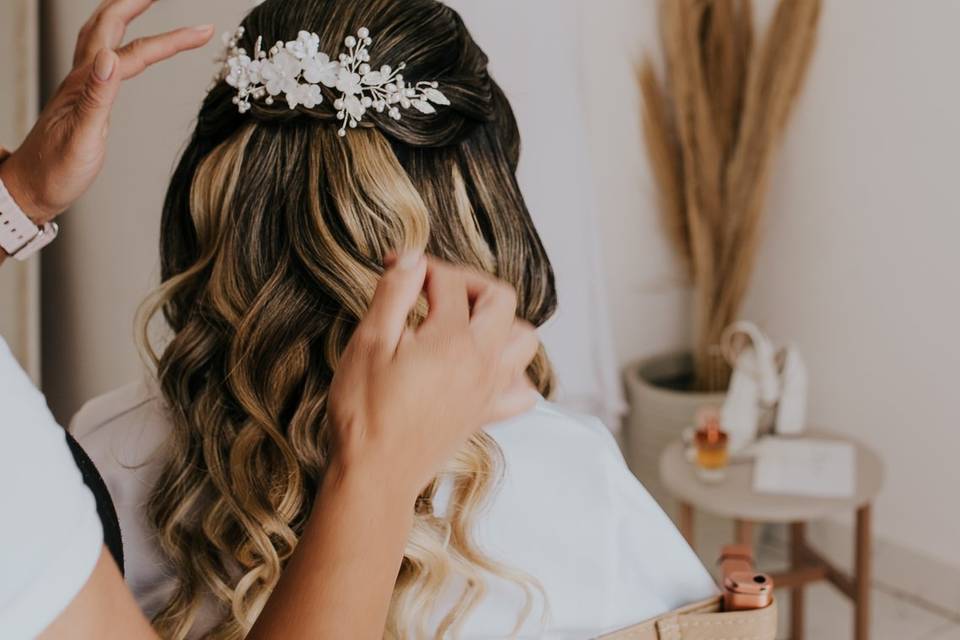 Penteado noiva Thamy