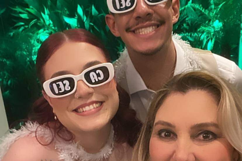 Noivos Flávia e Lucas