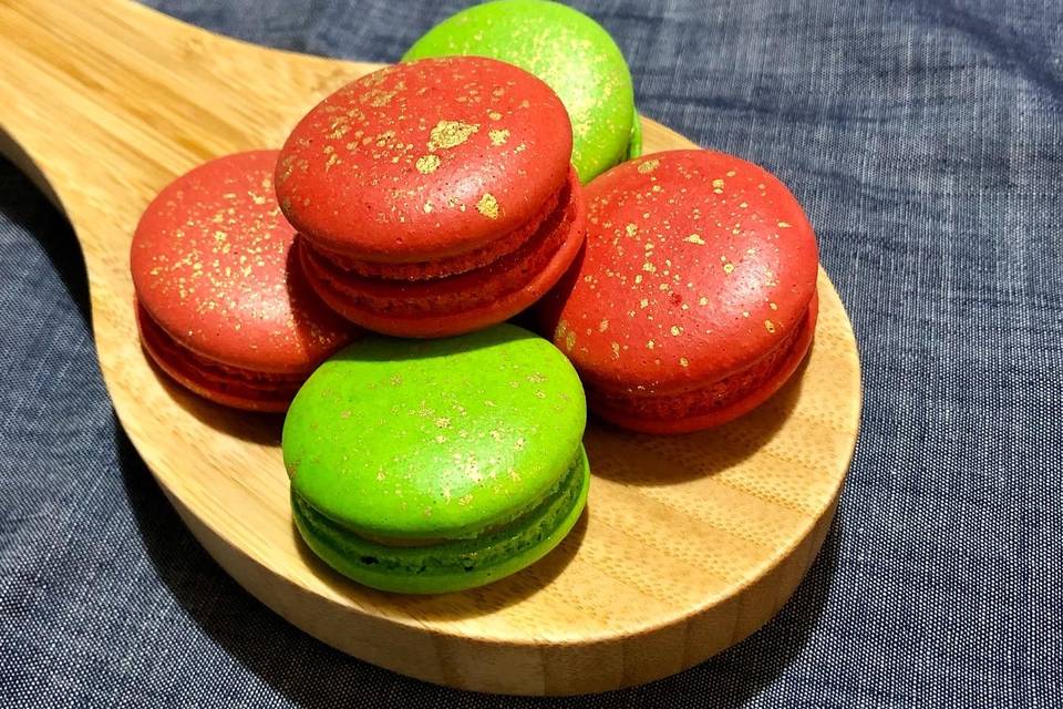 Macarons de Natal