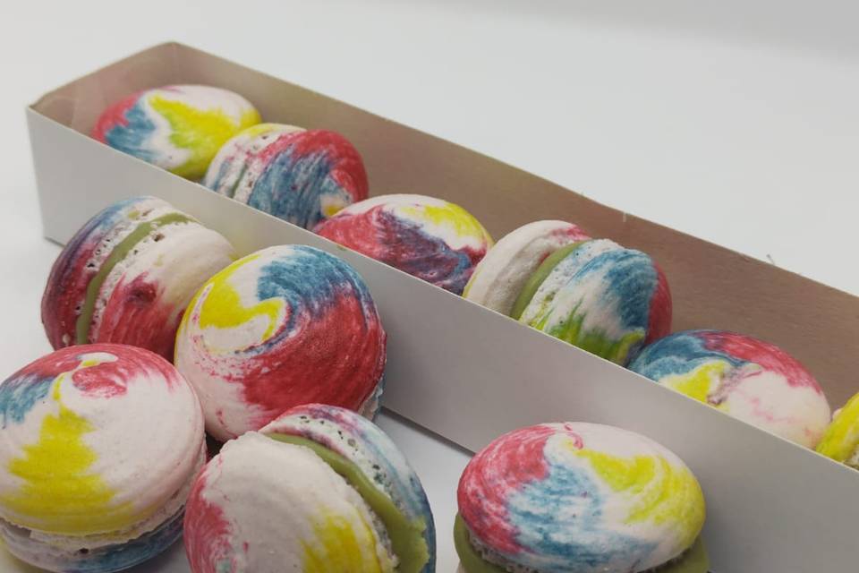 Macarons Tie Dye