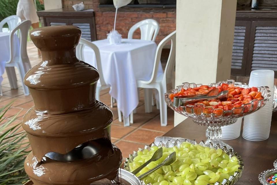 Cascata de chocolate