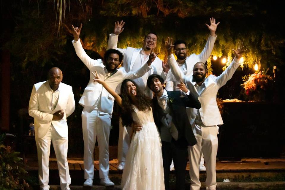 Casamento com final feliz!