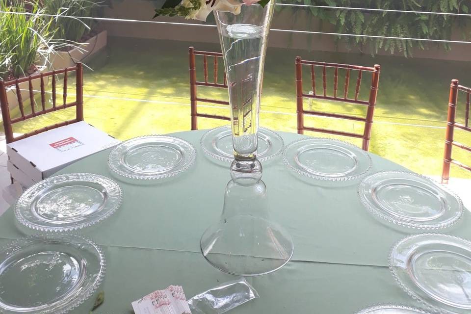 Mesa dos convidados