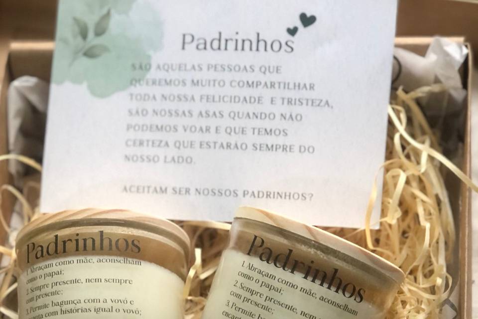 Caixa com 2 velas 100g