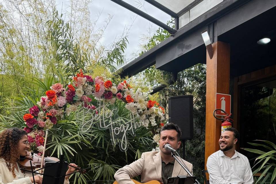 TRIO, cerimônia de casamento.
