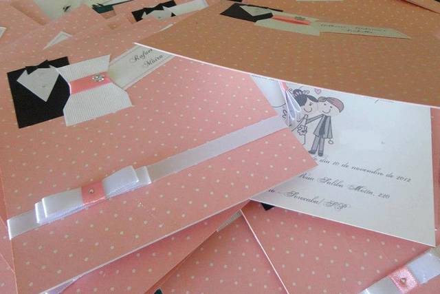 Convites de casamento
