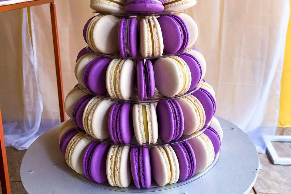 Torre de macarons