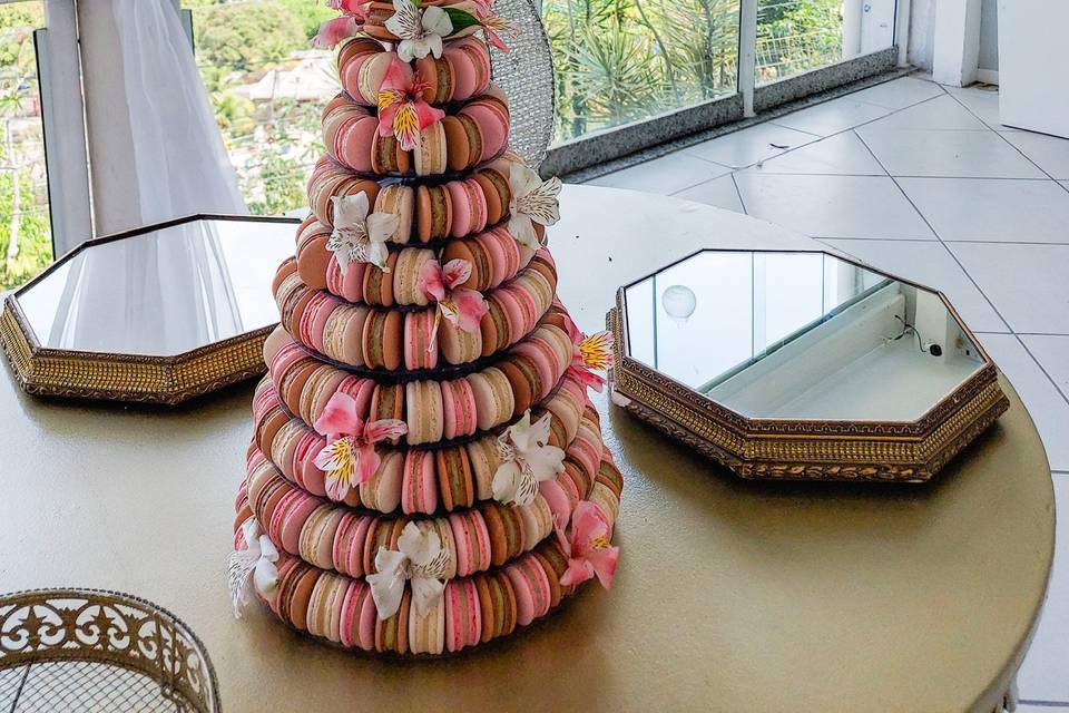 Torre de macarons