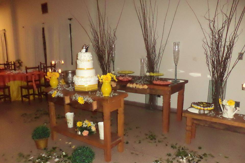 Decoração casamento rústica