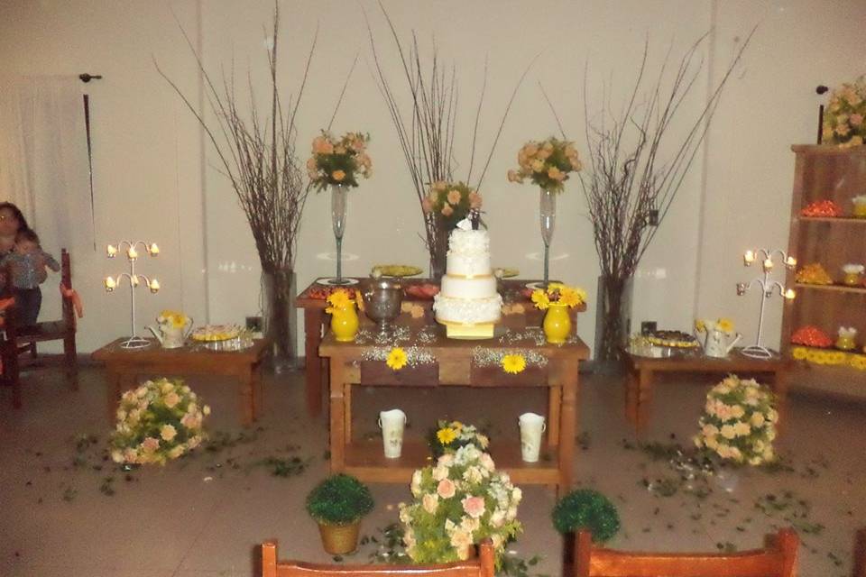 Decoração casamento rústica