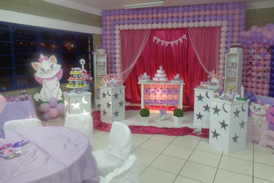 Decoração infantil gata marie