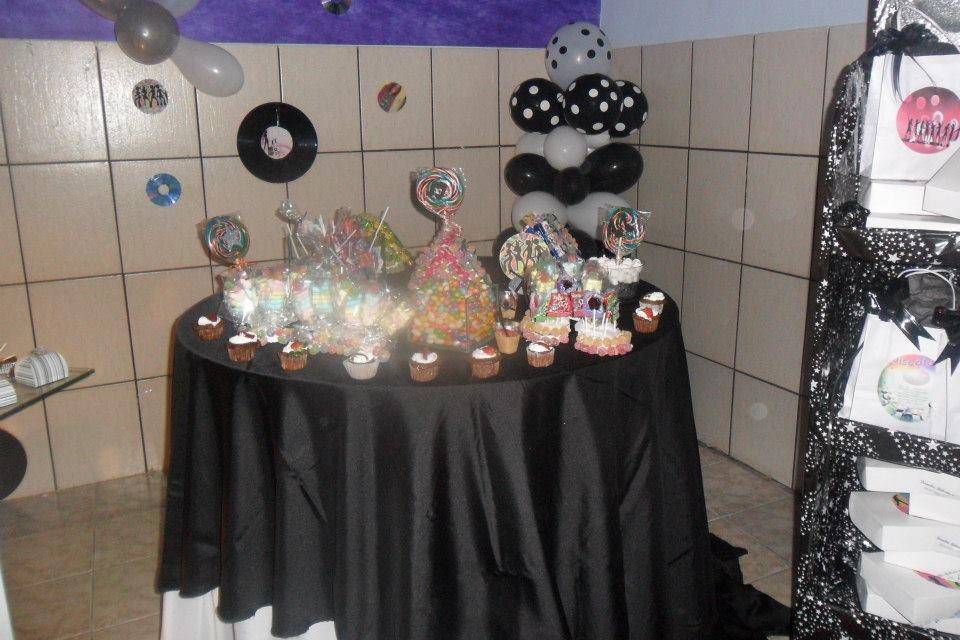 Decoração infantil - discoteca