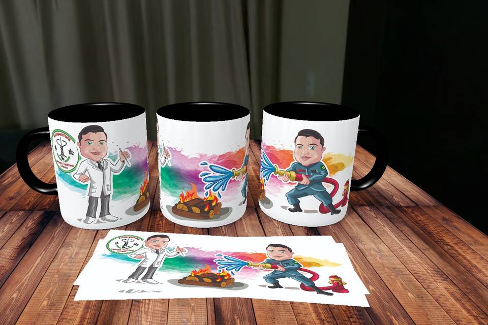 Caneca para Padrinhos