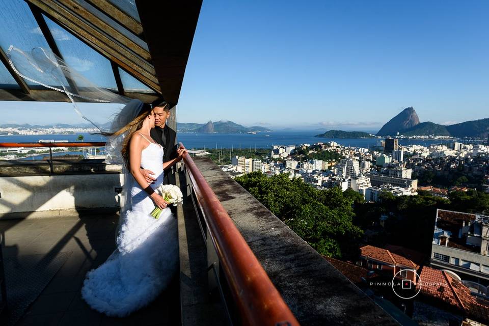 Trash-the-dress urbano