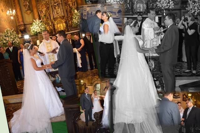 Fotos em igreja tradicional