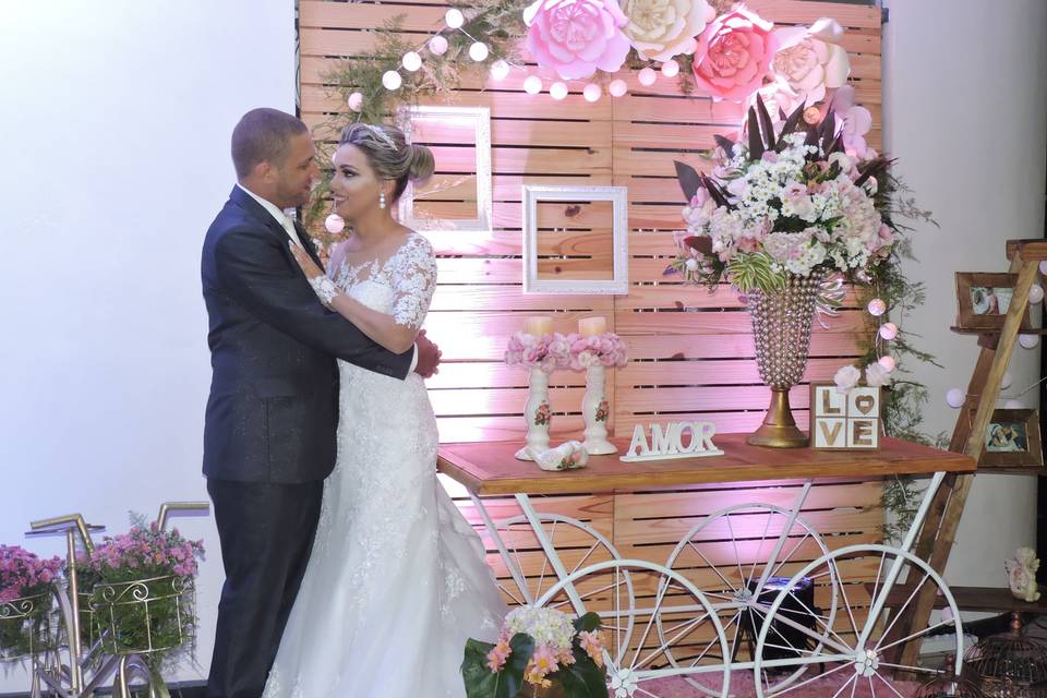 Casamento ao ar livre