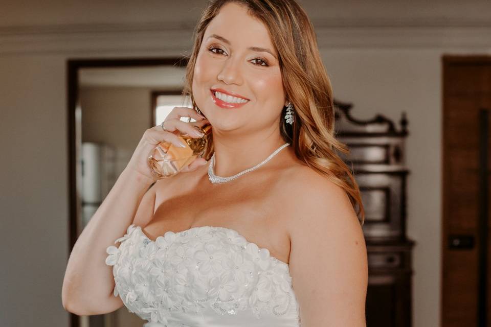 Noiva e perfume