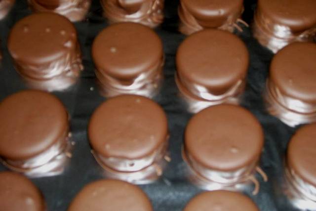 Doces de chocolate