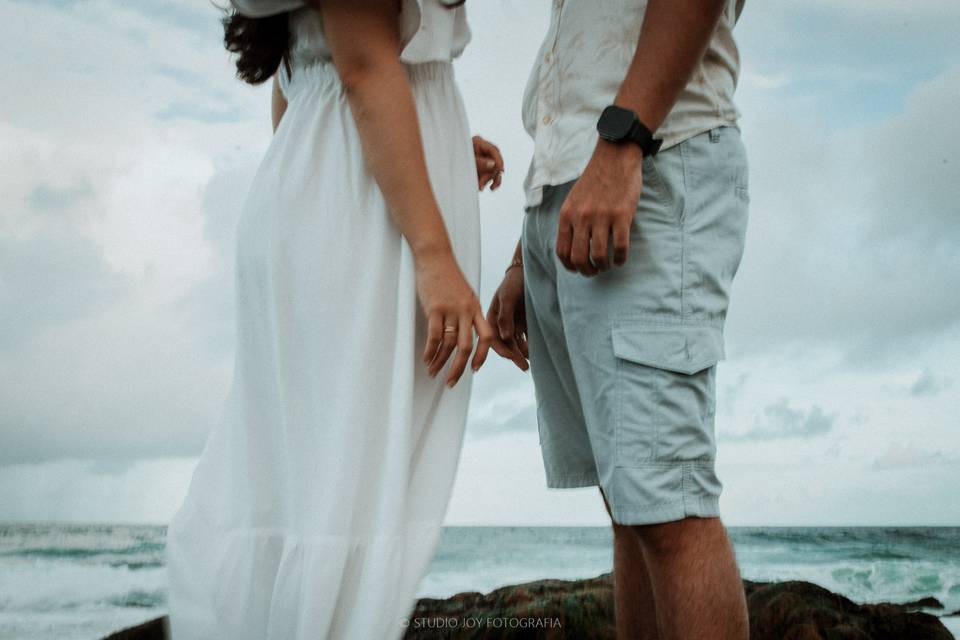 Ensaio Casal na Praia