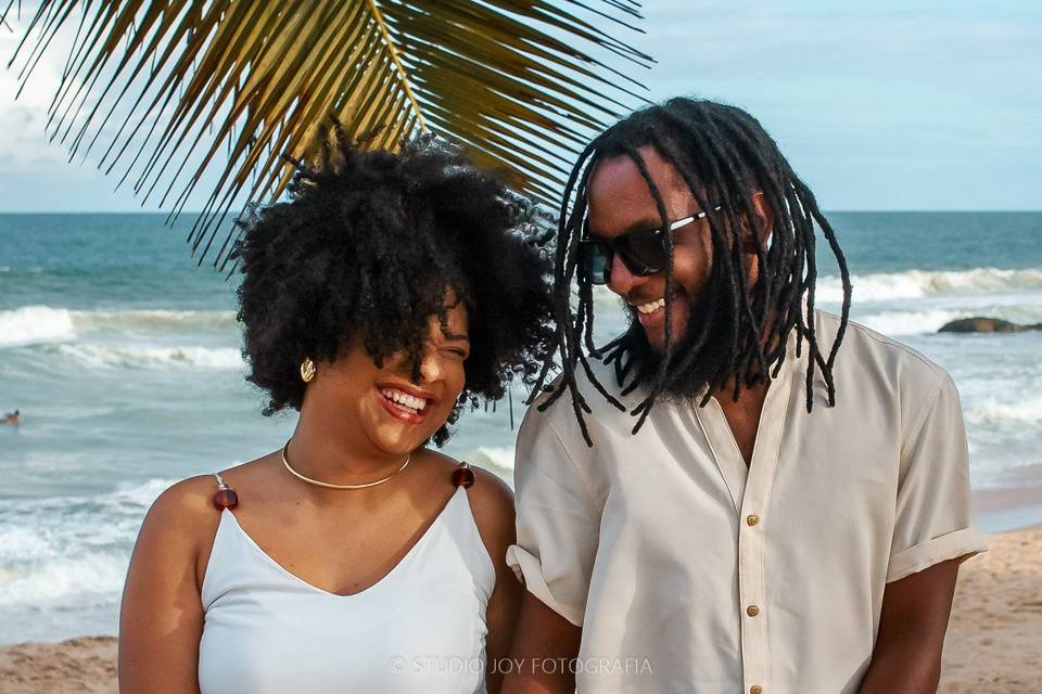 Ensaio Casal na Praia