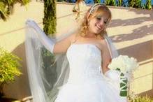 Noiva no jardim