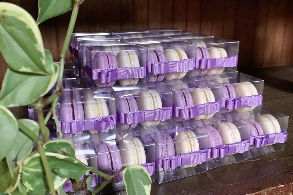 Torre 5 andares (55 macarons)