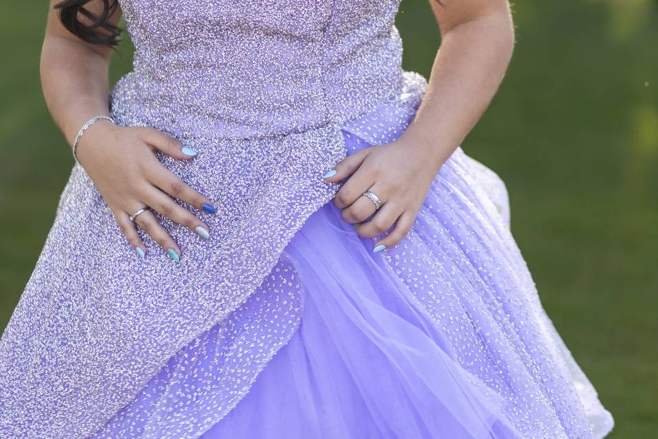 Vestido de debutante